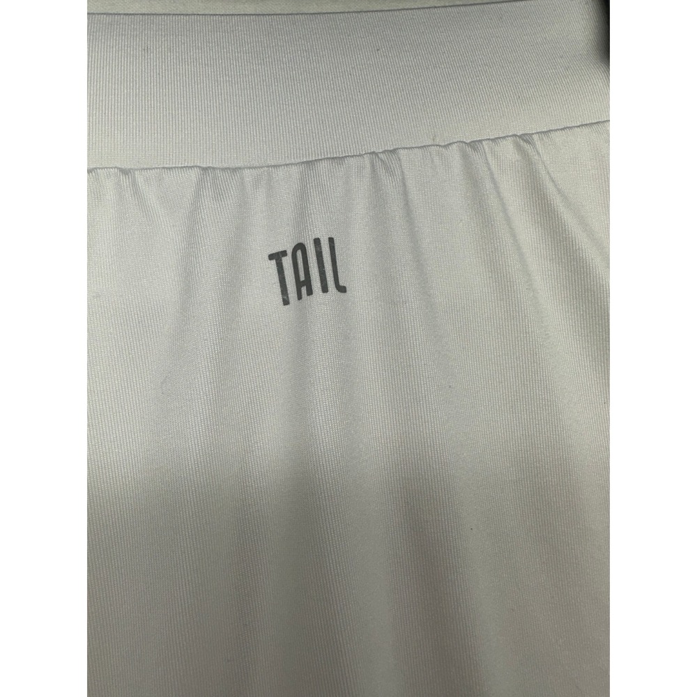 Tail Womens Activewear Skort White Navy Coral Ruffle Tennis Golf Skirt Size M - Picture 9 of 12